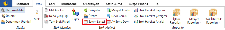 Sayim_Listesi_Menu