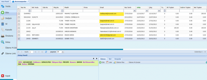 Dosya:EPaymentMenu Rezervasyonlar Liste.PNG