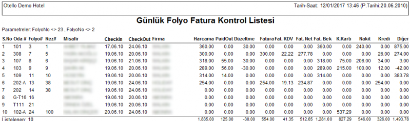 Dosya:Gunluk Folyo Fatura Kontrol Rapor.PNG
