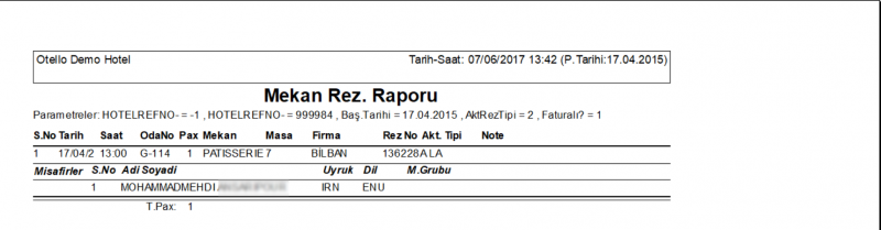 Dosya:CRM Raporlar Mekan Rezervasyonlari Raporu Rapor.PNG