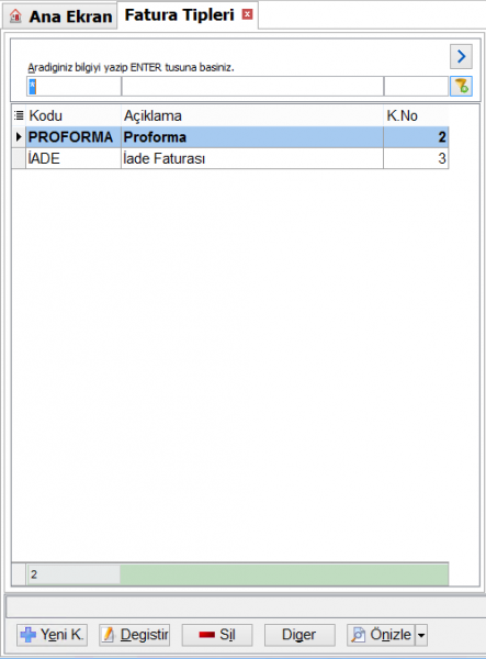 Dosya:Fatura Tipleri Tanimi Liste.PNG